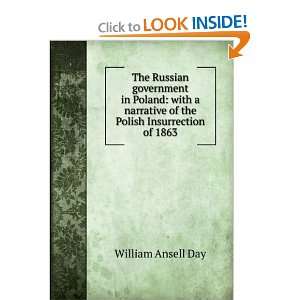   of the Polish Insurrection of 1863 William Ansell Day Books
