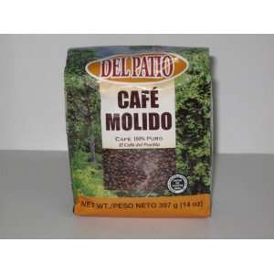 Del Patio Cafe Molido (Ground Coffee) 14 Grocery & Gourmet Food