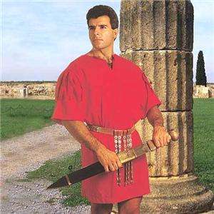 ROMAN SOLDIER Warrior Legionaire Red ROMAN TUNIC New  