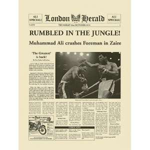  Rumbled in the Jungle by The vintage collection . Art 
