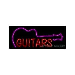  Guitars Outdoor LED Sign 13 x 32