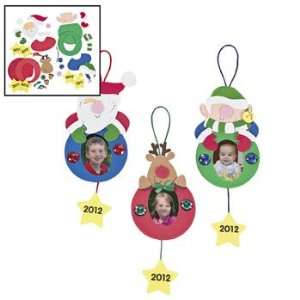  2012 Holiday Ornament Photo Frame Craft Kit   Craft Kits & Projects 