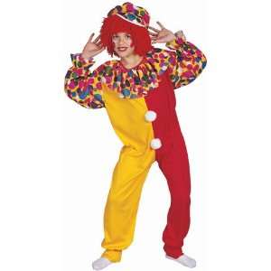  Childs Clown Halloween Costume (SizeSmall 4 6) Toys 
