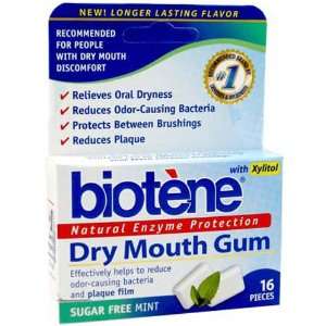 Dental Chew Gum   16 PC,(Biotene)