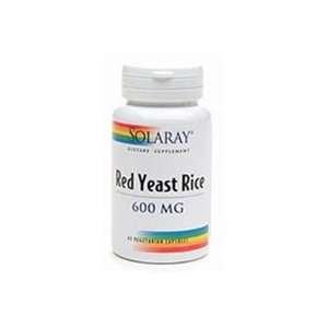  Solaray Red Yeast Rice    600 mg   45 Vegetarian Capsules 