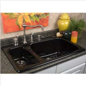 CorStone Barrington advantage 3.2 double bowl kitchen sink with single 