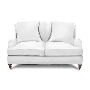  Williams Sonoma Home Bedford Loveseat, Brushed Canvas 