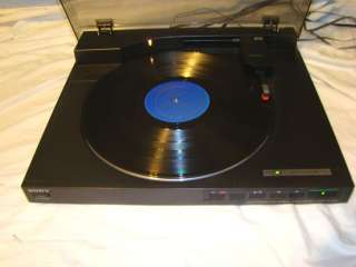 SONY PS LX520 Turntable Stereo System Record Player Antique  