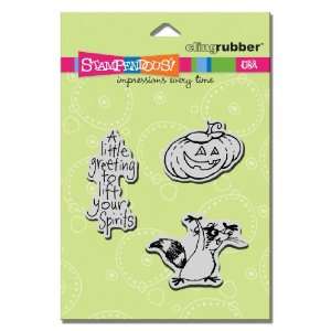   Cling Rubber Stamp Set, Rooco Spirit Images: Arts, Crafts & Sewing