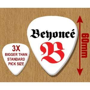  Beyonce BIG Guitar Pick: Musical Instruments