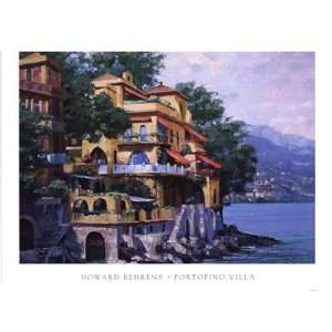   Villa Finest LAMINATED Print Howard Behrens 24x18