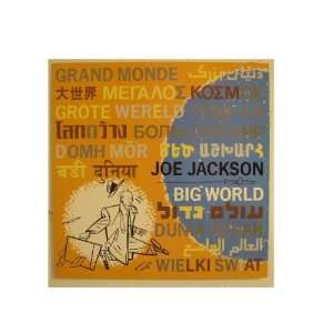  Joe Jackson Poster Big World