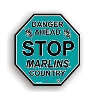  Florida Marlins Stop Sign