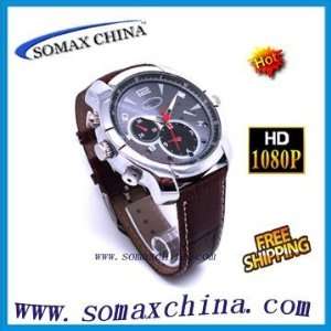  new arrival hd 1080p waterproof watch camera night vision 