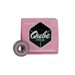  Qube Pink Roller Skate Bearings: Sports & Outdoors