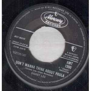   ABOUT PAULA 7 INCH (7 VINYL 45) UK MERCURY 1963 DICKEY LEE Music