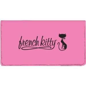  French Kitty Checkbook Cover