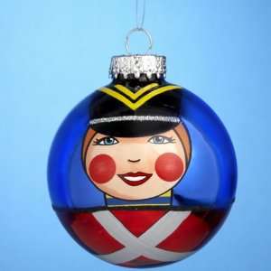  Pack of 6 Rockettes Toy Soldier Girl Glass Ball Christmas 
