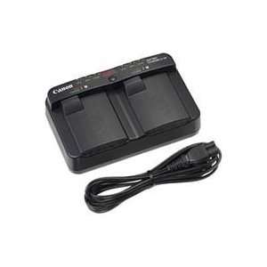   LC E4 Compact Double Battery Charger for LP E4 Battery: Camera & Photo