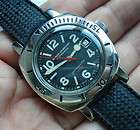 60s Nivada Grenchen Depthmaster 1000m Automatic Army Style Case Men 