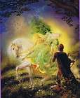 soft touch velvet jigsaw puzzle thomas the rhymer white horse