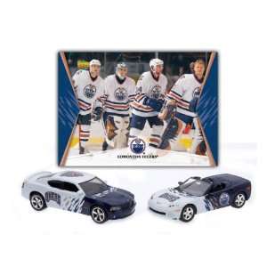  Edmonton Oilers NHL Home and Road Charger and Corvette 2 