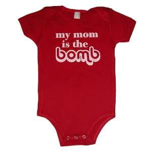 Riverstone Goods My Mom Is The Bomb Baby/Infant One Piece Bodysuit 