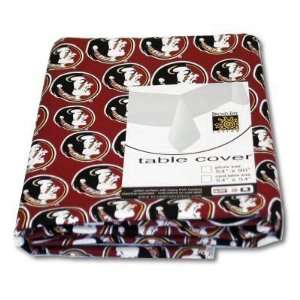   Florida State University Seminoles Table Cover Lg 54x90 by Broad Bay