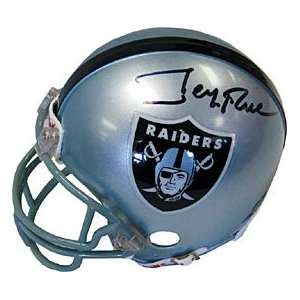 Jerry Rice Autographed / Signed Oakland Raiders Mini Helmet  