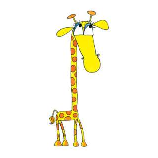 LONGING Penny Black Wood Mounted Rubber Stamp Giraffe  