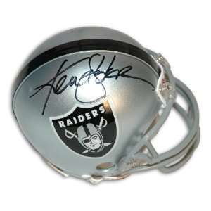  Signed Ken Stabler Mini Helmet   Replica Sports 