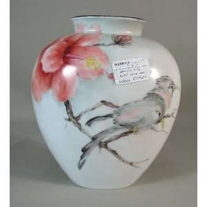  Heinrich and Co. Hand Painted Vase Patio, Lawn & Garden