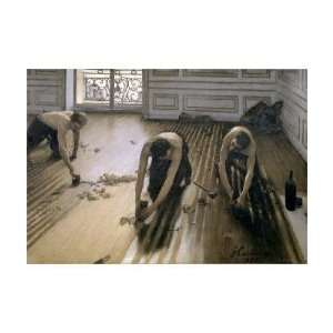  Gustave Caillebotte   The Floor Scrapers Giclee
