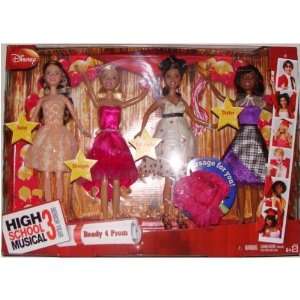  High School Musical 3 Prom Dolls 4 pk. Toys & Games