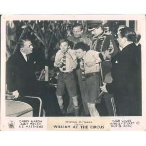 JUST WILLIAM AT THE CIRCUS COMES TO TOWN LOBBY CARD:  Home 