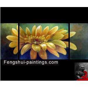  Abstract Art Sunflower Painting Feng Shui Oil Paintings 