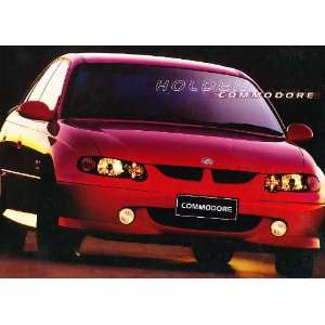  2001 Holden Commodore Sales Brochure Book 
