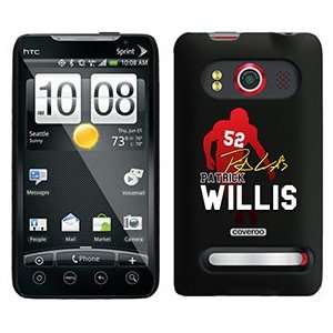  Patrick Willis Silhouette on HTC Evo 4G Case  Players 