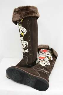 New Ed Hardy SnowBlazer Love Kills Slowly Boots Shoes  