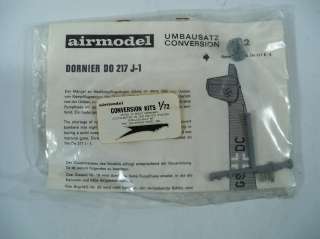 Airmodel Dornier DO 217 J 1 1/72 Scale Conversion Kit  