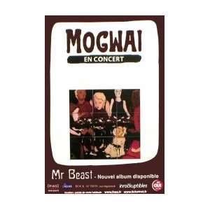  MOGWAI Mr Beast Tour Music Poster