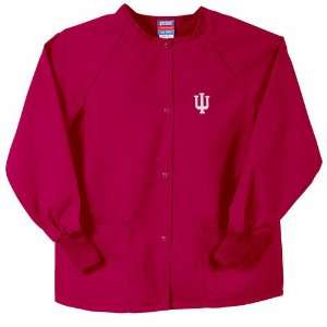  BSS   Indiana Hoosiers NCAA Nursing Jacket (Crimson) (X 