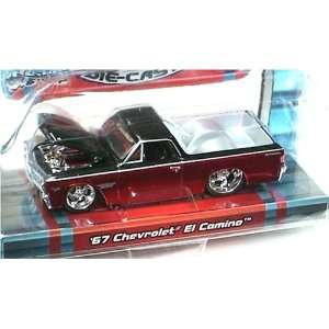  Maisto Pro Rodz Red & Black 1967 Chevrolet EL Camino 1:64 