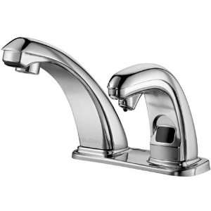   Washing Faucet with Metal Throat Plate for Tempered or Hot/Cold Water