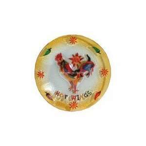  Hot Wings Plate 6 in. 16270 Poultry In Motion Everything 