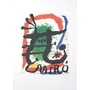  Joan Miro   2oth Century Offset Lithograph: Home & Kitchen