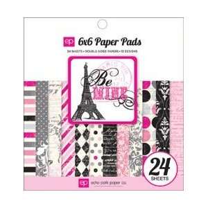  Echo Park Paper Be Mine Paper Pad 6X6 24/Sheets; 2 Items 