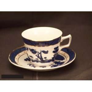 Royal Doulton Real Old Willow Cups & Saucers:  Kitchen 