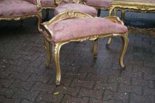 Antique French Louis XVI BIG living room set 19th ct  