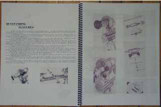 Booklet guide IME Lathe from 60 70s for Watch & Clock  